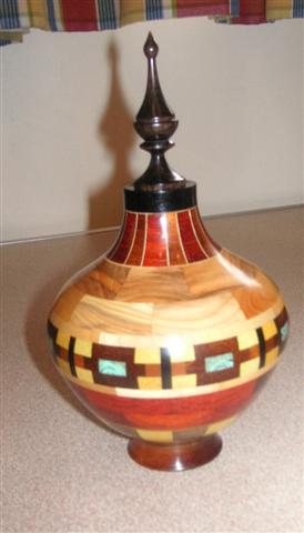 Frank Hayward's winning pot